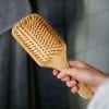 grums bamboo hairbrush